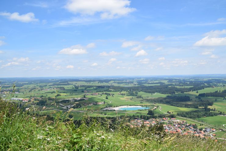 Ausblick von der Hündeleskopfhütte