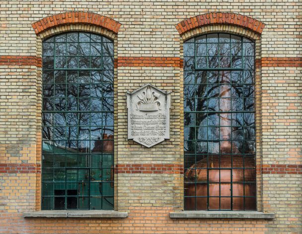 Fenster der Brauerei