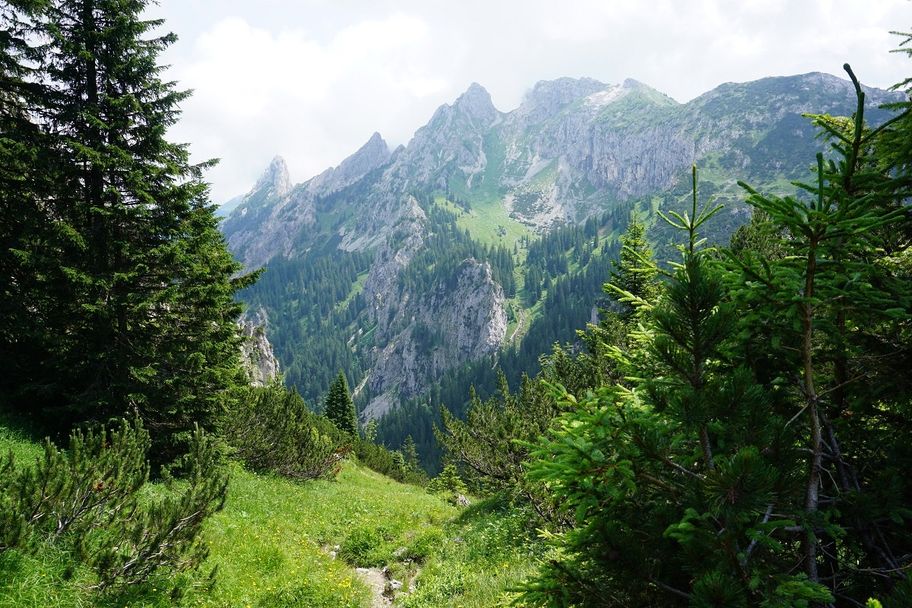 Allgäuer Königsalpenroute - Etappe 8: Kenzenhütte-Tegelberghaus/Schwangau
