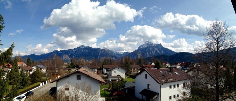 Aussicht vom Balkon