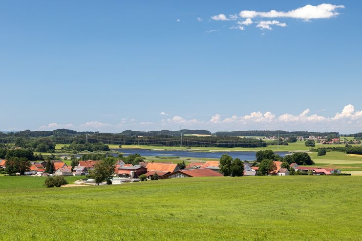 Der Rohrsee ist aus einem Toteisloch entstanden und steht heute unter Naturschutz