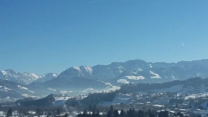 Bergansicht-Winter