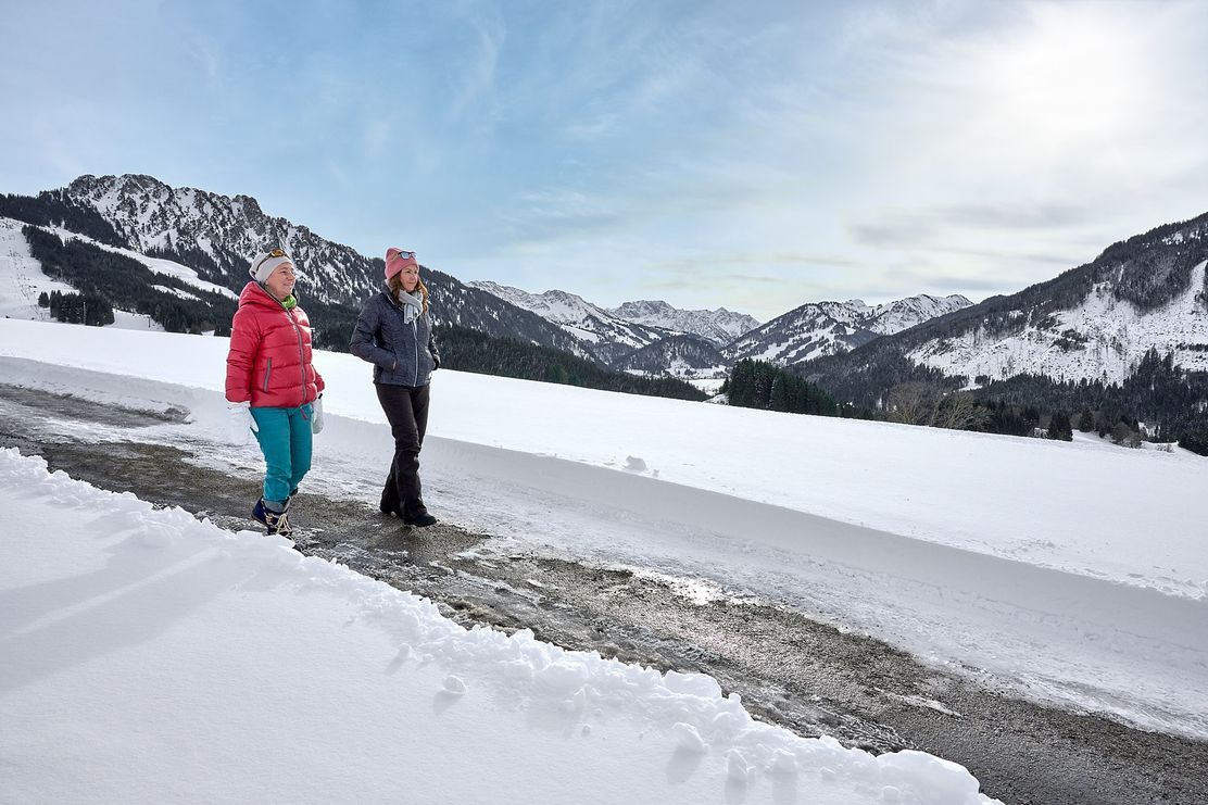 Winterwandern in Jungholz