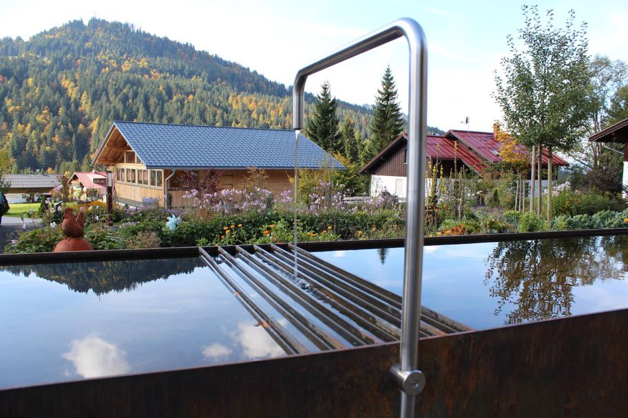 Kräutergarten in Balderschwang im Allgäu