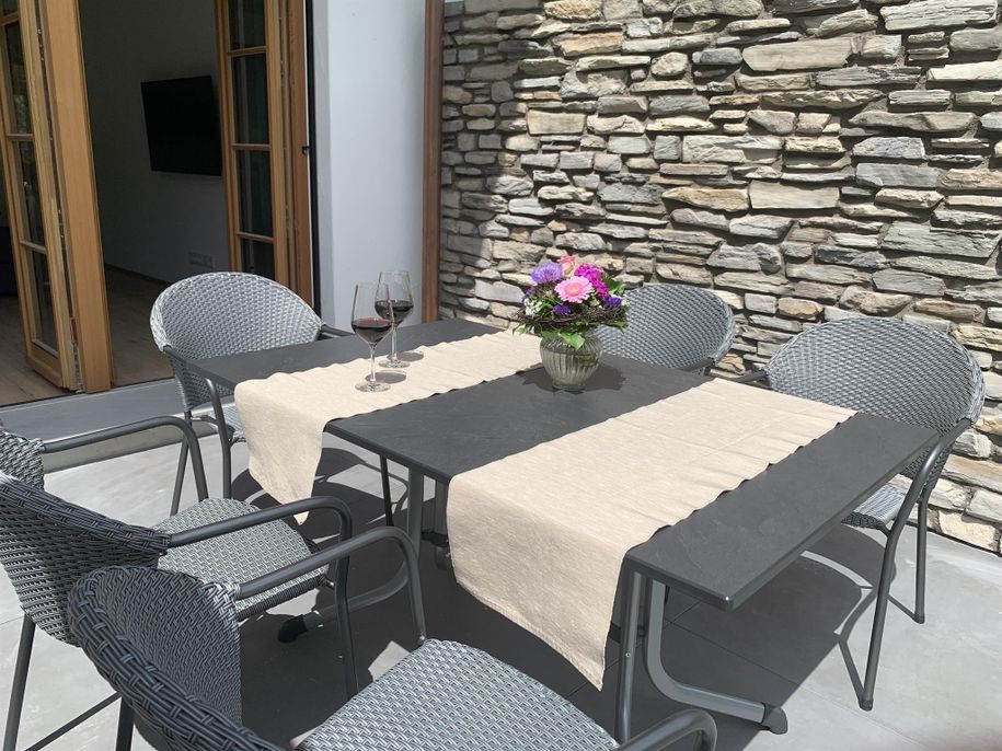 Südterrasse Sitzgruppe