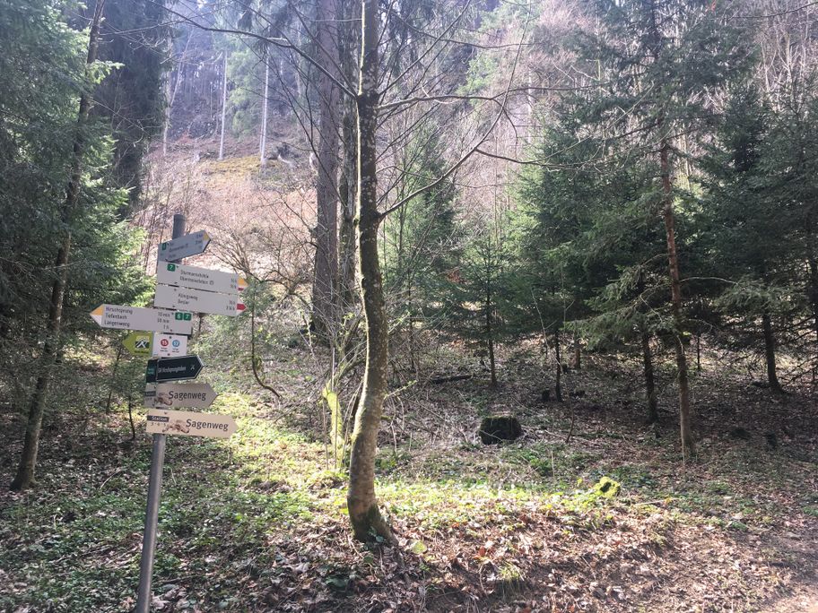 Sagenweg zur Sturmannshöhle
