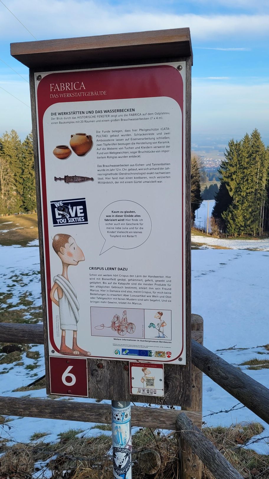 Römerweg auf den Auerberg