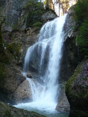 Wasserfall bei Niedersonthofen