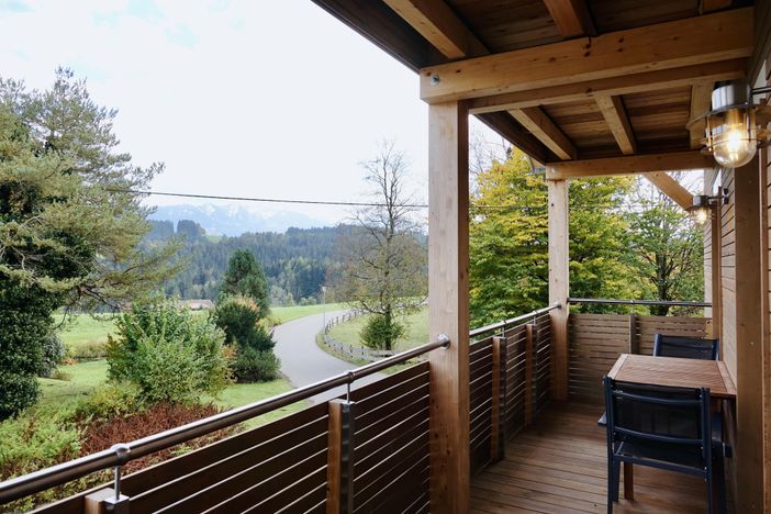 Balkon Ferienwohnung Nebelhorn