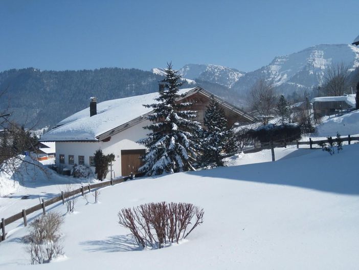 Hochgratblick vom Balkon