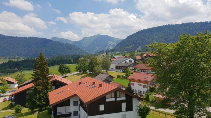 Steibis Panorama mit Hochgrat