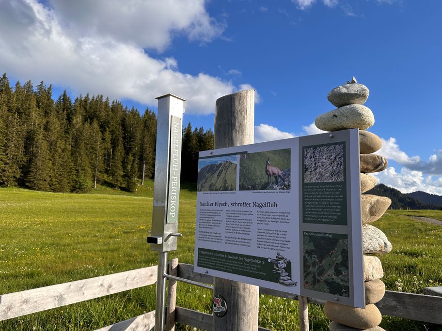 Station vom Stuimändleweg entlang der Strecke