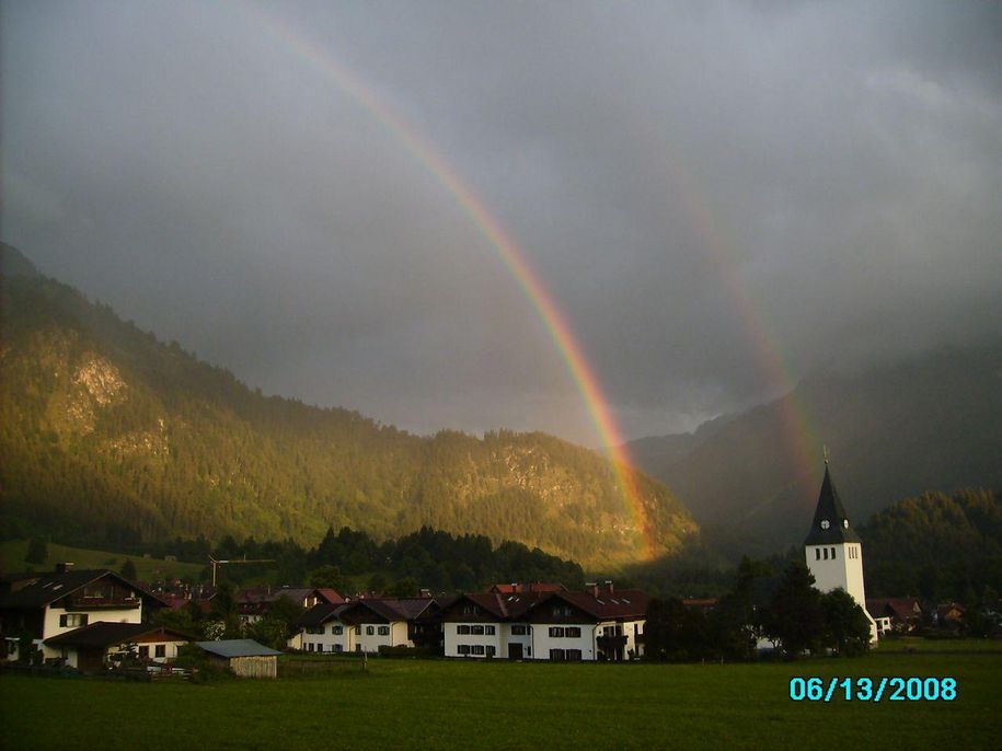 Gewitterstimmung Ansicht von West