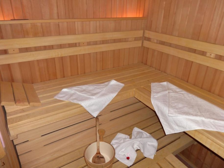 Sauna in der Ferienwohnung zur Alleinnutzung