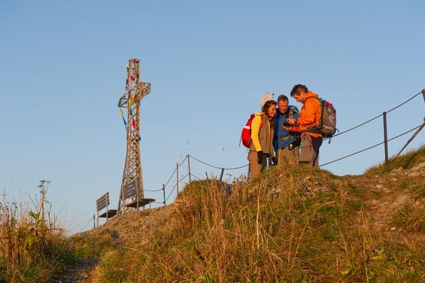 Gipfelkreuz am Hochgrat