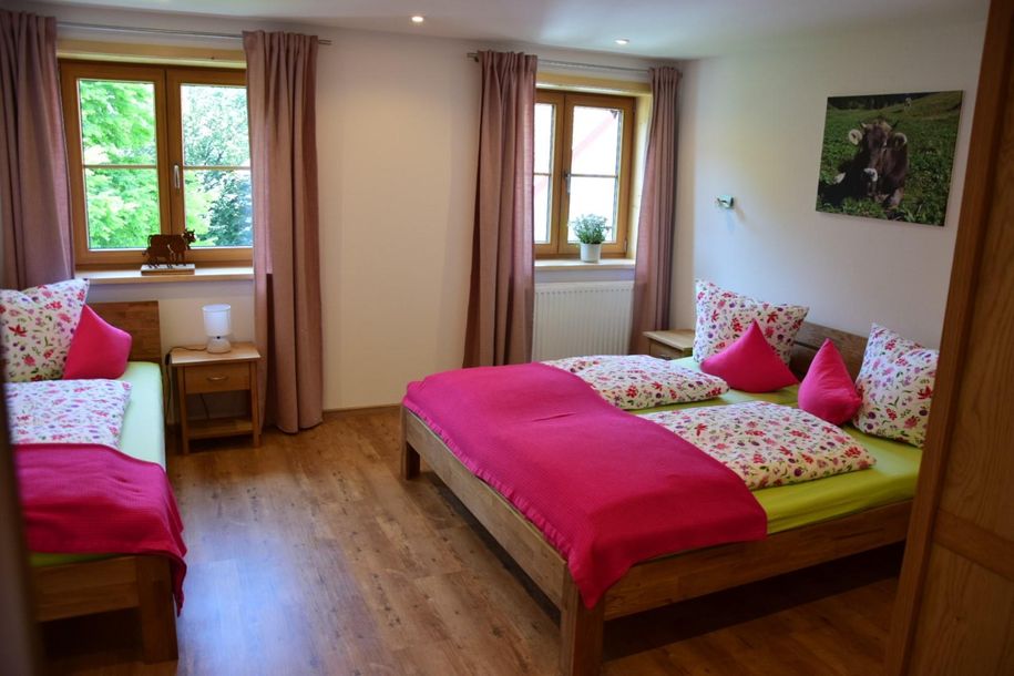 Schlafzimmer Ferienwohnung Denneberg