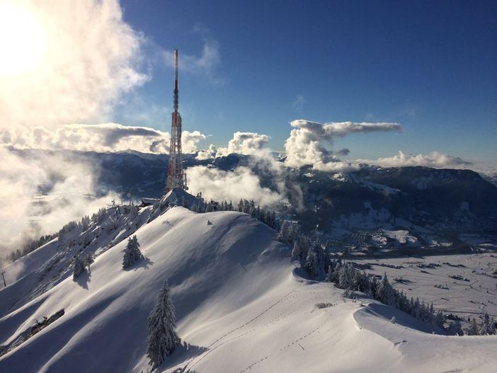 Grünten im Winter