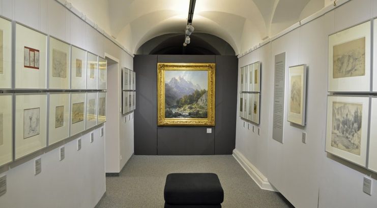 Flur zur Carl-Millner Galerie