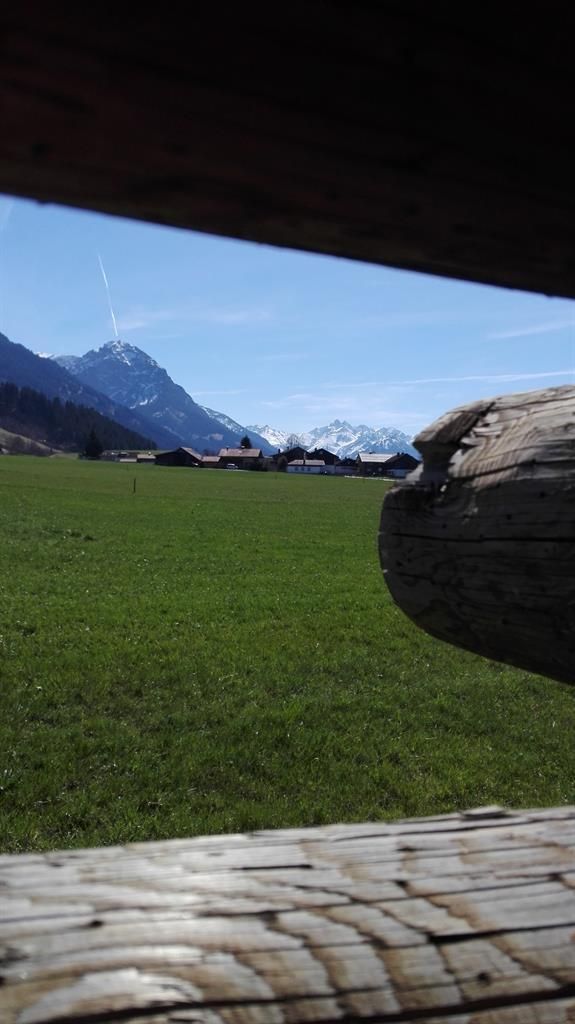 Blick ins Bergdorf Hinang