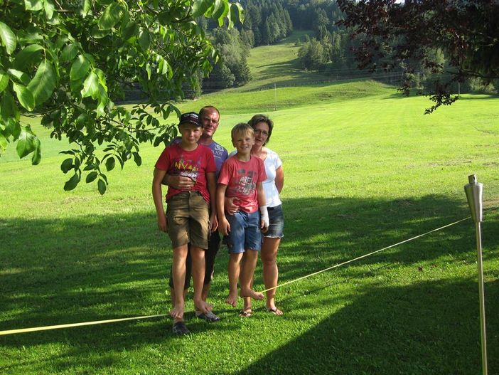 Familie Kennerknecht begrüßt sie in Thalkirchdorf