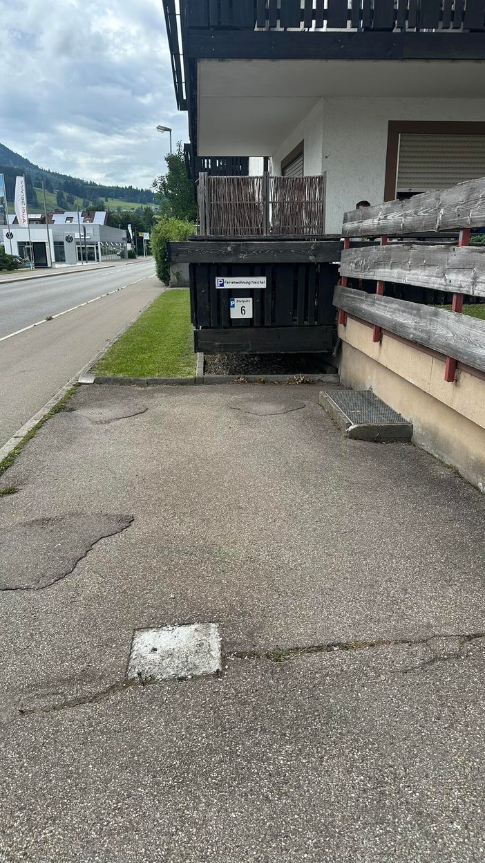 Ein Außenstellplatz