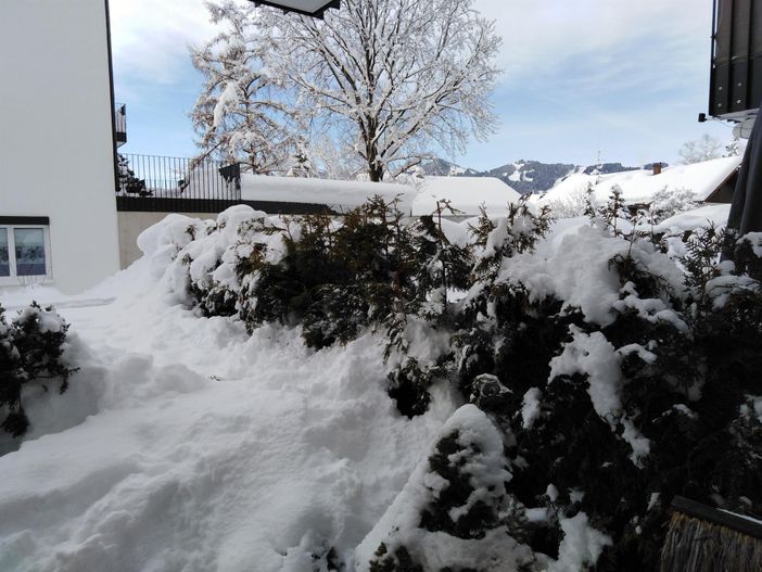 Winterblick zur Hörnerkette