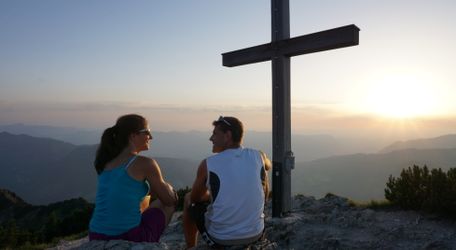 Wandern im Wandergebiet Iseler im Oberjoch.