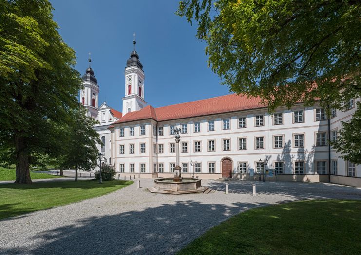 Kloster Irsee - Hauptportal 300 dpi