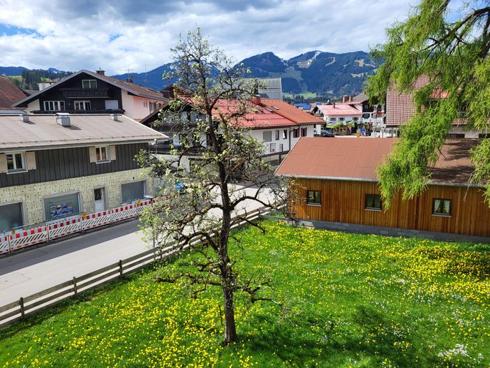 Blick vom Westbalkon
