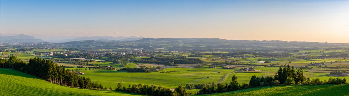 Panoramablick von Schrattenbach