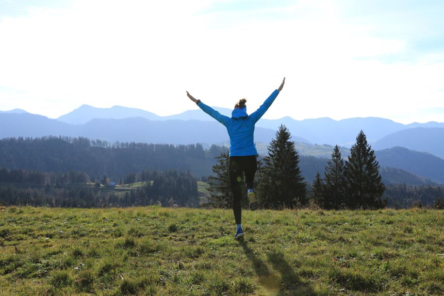Wanderweg zur Juget