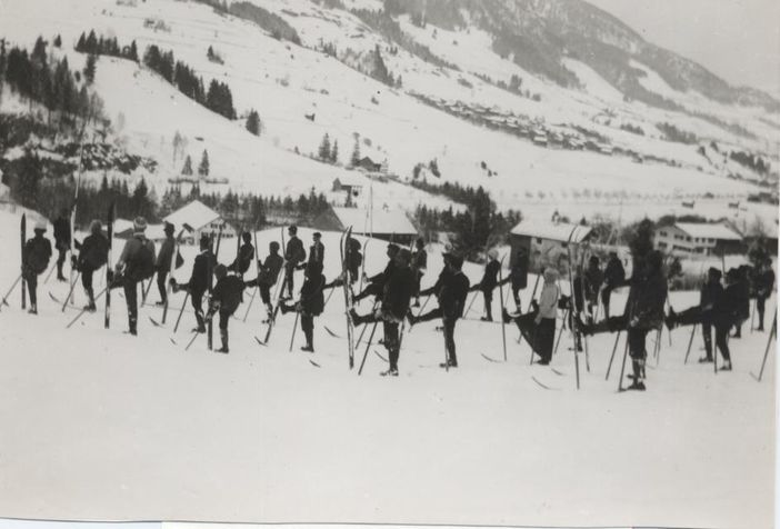 Erster Skikurs in Liebenstein