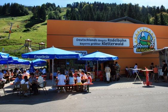 Das Alpsee-Bistro an der Talstation.