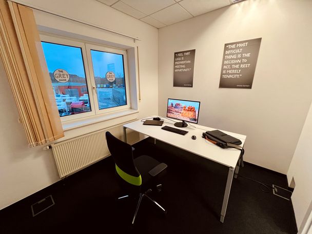 Kleiner Büroraum_The Grey House Coworking