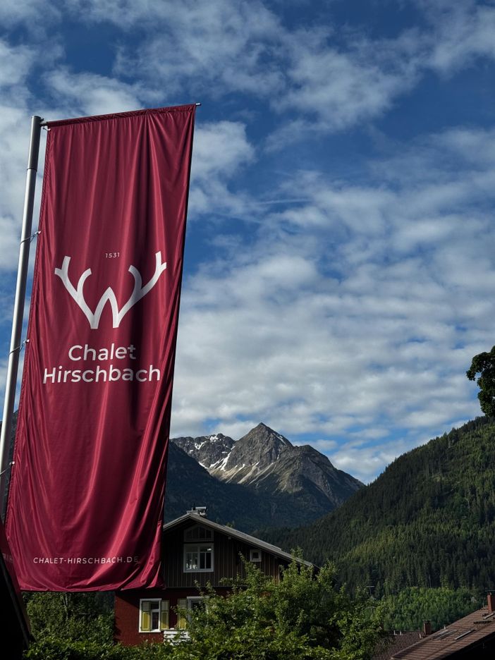 Chalet Hirschbach Ausblick auf die Rotspitz