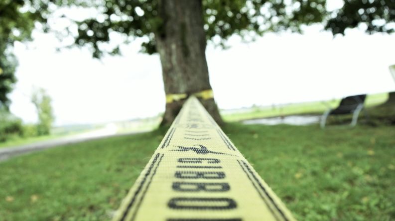 Unsere Slackline