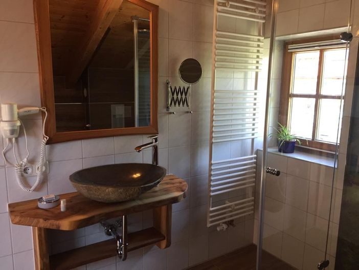 Badezimmer Fewo Alpenjuwel