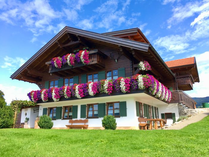 Haus im Sommer