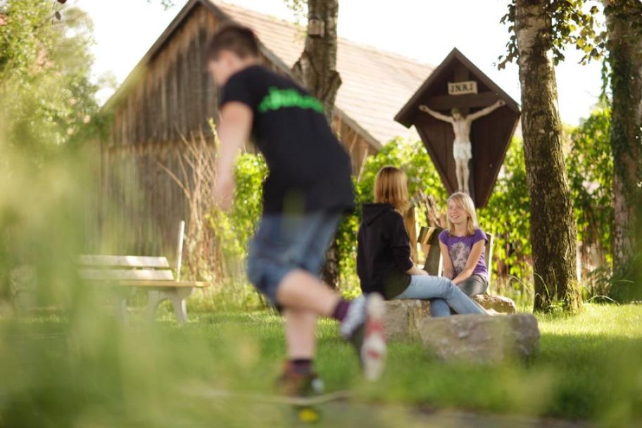 Der Sinnen-Park, auch ein Ort für junde Menschen