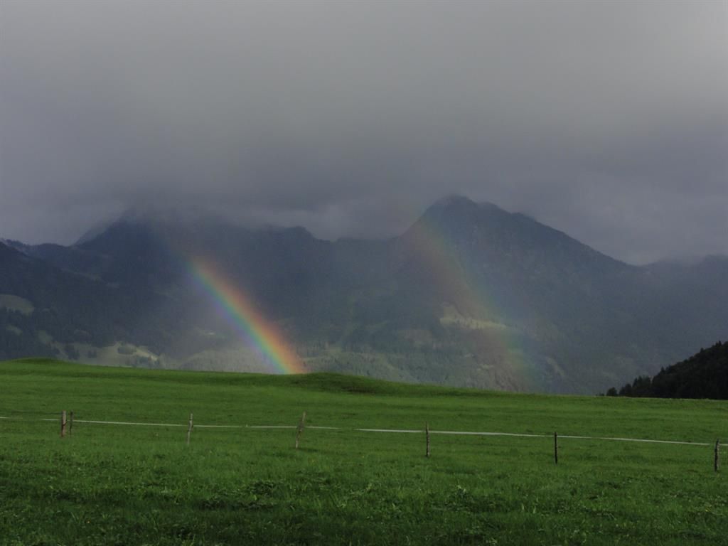 Regenbogen Doppelt