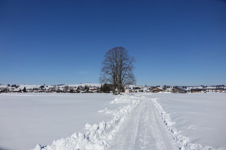 Auf dem Weg von Halblech nach Trauchgau