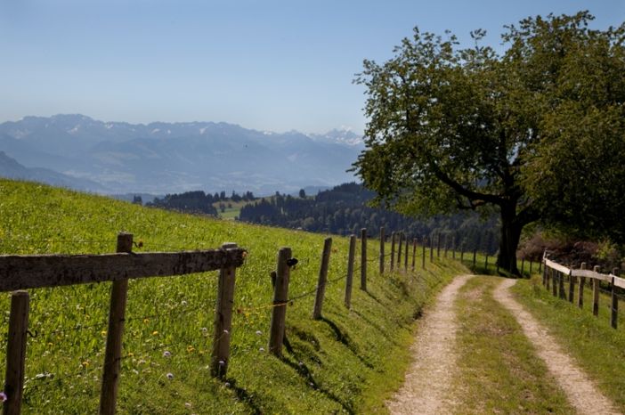 Wanderweg ab Hof