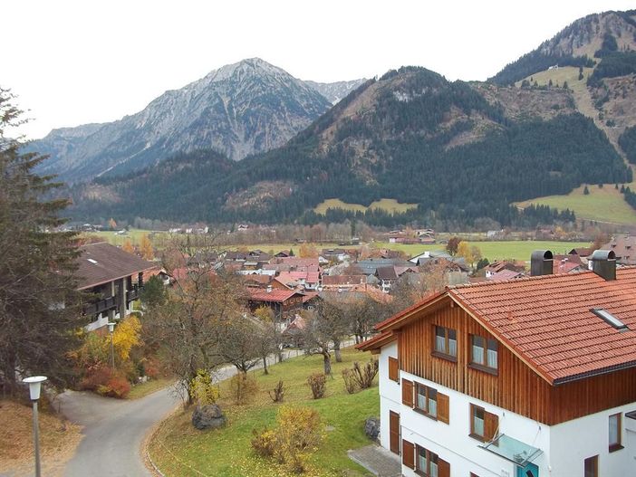Ausblick vom Balkon Südseite