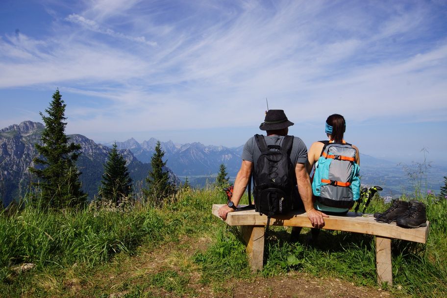 King's round on the Tegelberg