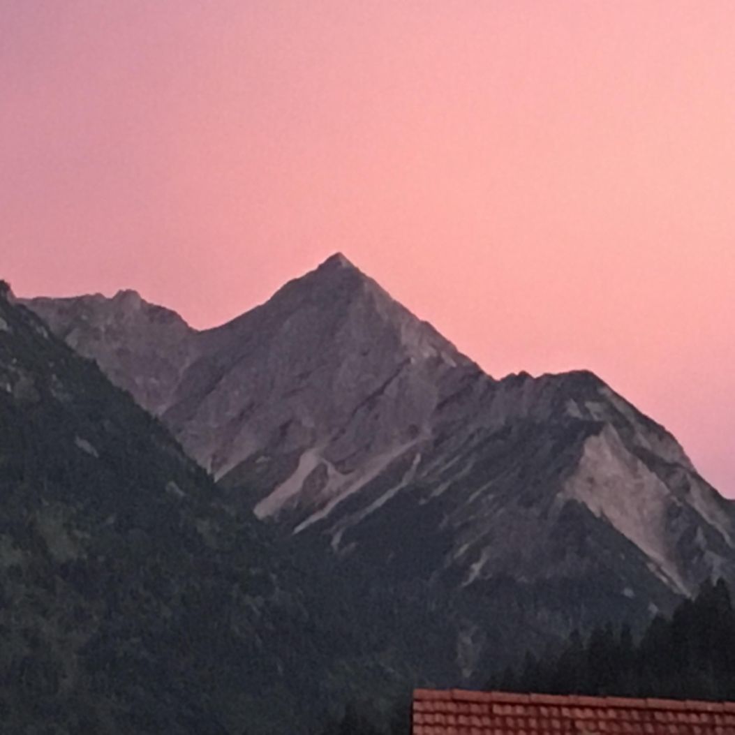 Abendrot an der Rotspitze