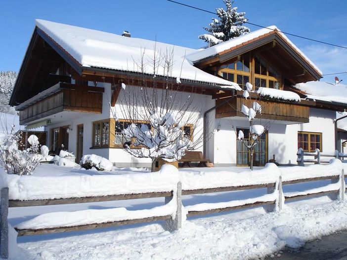 Haus Göhl im Winter