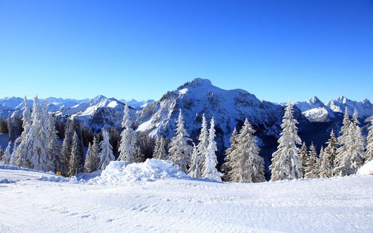 Blick vom Tegelberg richtung Säuling