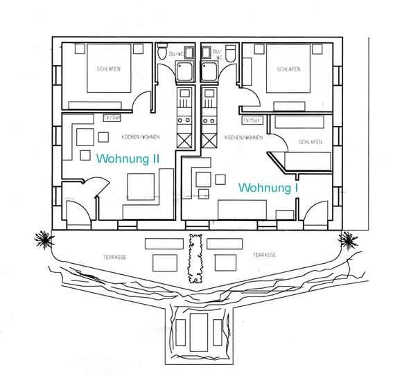 Grundriss unserer Wohnungen