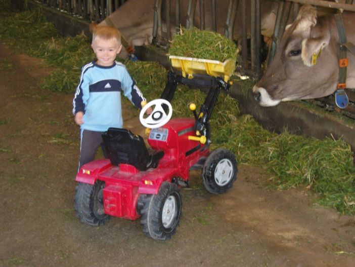 Bei uns werden Ihre Kinder schnell zum Landwirt