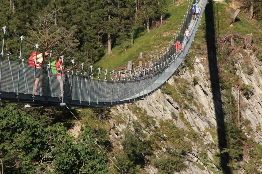 Hängebrücke Holzgau